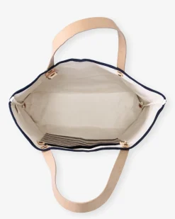 Southern Tide All Day Denim Tote Navy Sale