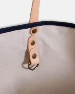 Southern Tide All Day Denim Tote Navy Outlet