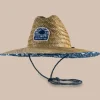 Southern Tide All Inclusive Straw Hat Aged Denim Clearance