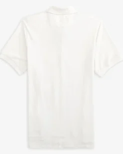 Southern Tide Arkansas Razorbacks Skipjack Polo Classic White Discount