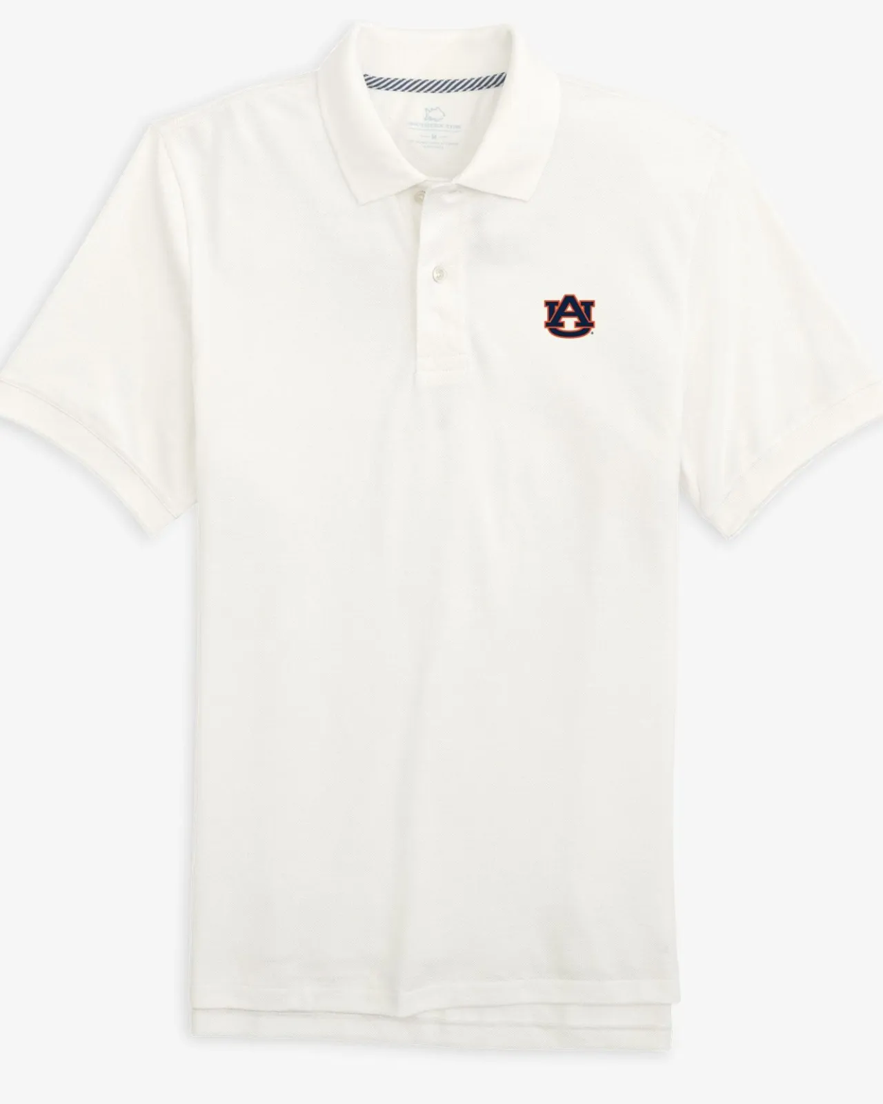 Southern Tide Auburn Tigers Skipjack Polo Classic White Flash Sale