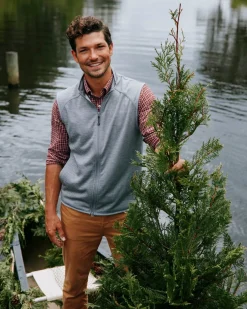 Southern Tide Baybrook Heather Vest Outlet