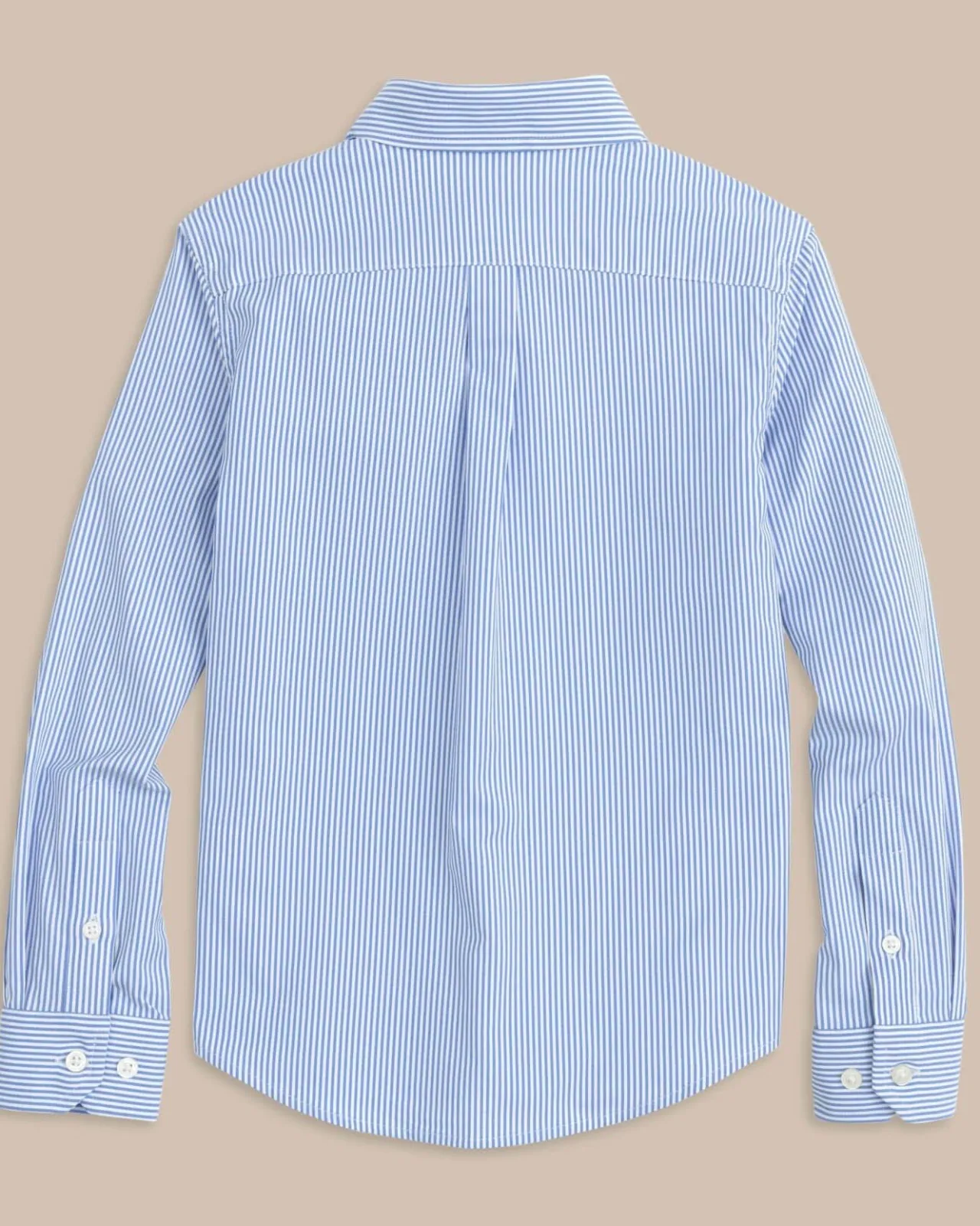 Southern Tide Boys Bengal Stripe Intercoastal Sport Shirt Cobalt Blue Sale