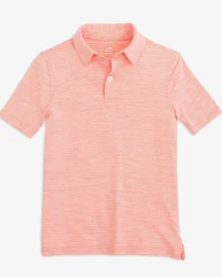 Southern Tide Boys Driver Spacedye Polo Shirt Clearance