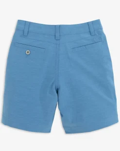 Southern Tide Boys Heathered T3 Gulf Short New