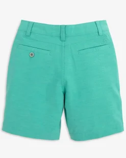Southern Tide Boys Heathered T3 Gulf Short New