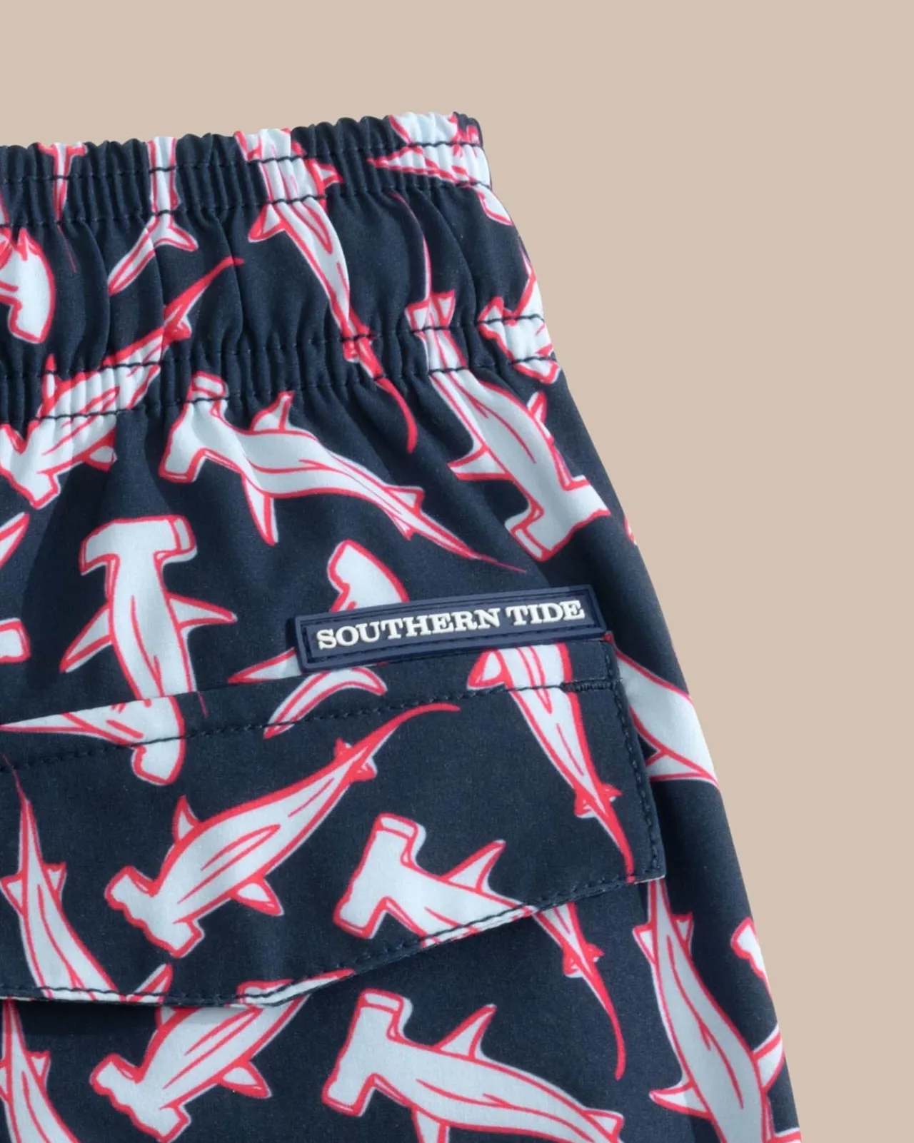 Southern Tide Boys Nailed It Swim Trunk Dress Blue Flash Sale