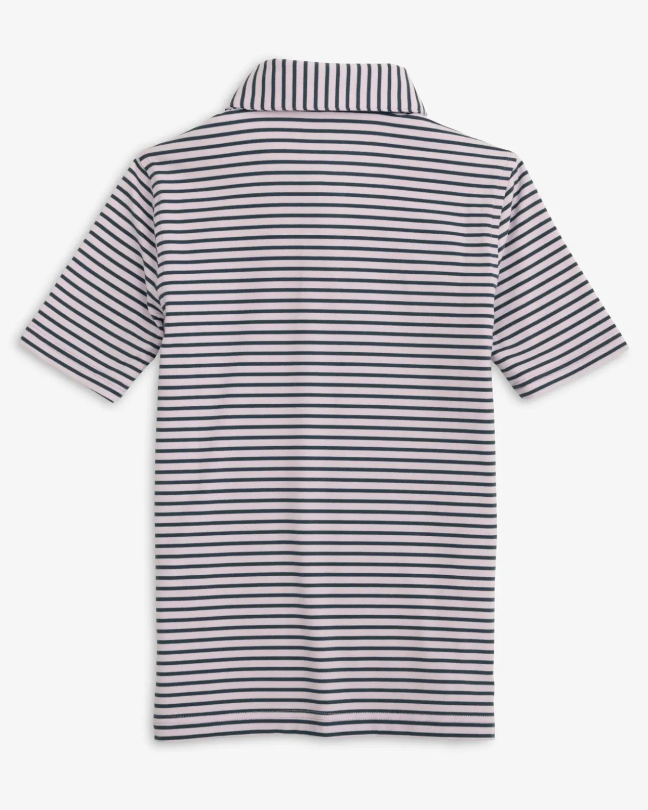 Southern Tide Boys Ryder Heather Marin Stripe Performance Polo Shirt Cheap