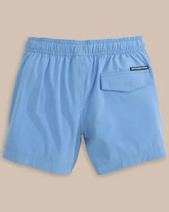 Southern Tide Boys Solid Swim Trunk 2.0 Hot