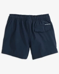 Southern Tide Boys Solid Swim Trunk 2.0 Hot