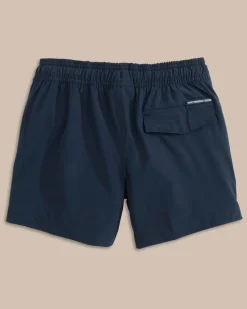 Southern Tide Boys Solid Swim Trunk 2.0 Hot