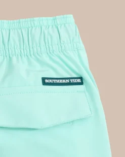 Southern Tide Boys Solid Swim Trunk 2.0 Hot