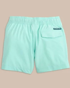 Southern Tide Boys Solid Swim Trunk 2.0 Hot