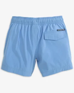 Southern Tide Boys Solid Swim Trunk 2.0 Hot