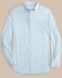 Southern Tide Brrr° Intercoastal Mcbee Check Long Sleeve Sport Shirt Fashion