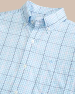 Southern Tide Brrr° Intercoastal Rainer Check Long Sleeve Sport Shirt Hot