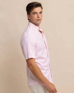 Southern Tide Brrr° Intercoastal That Floral Feeling Short Sleeve Sport Shirt Shop