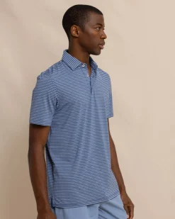 Southern Tide Brrr°-Eeze Beattie Stripe Performance Polo Store
