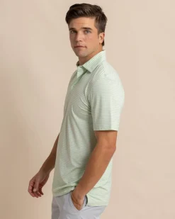 Southern Tide Brrr°-Eeze Beattie Stripe Performance Polo Store