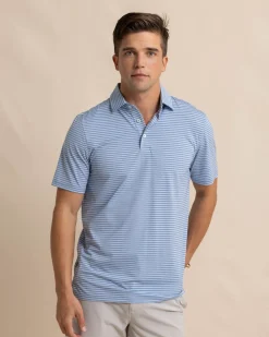 Southern Tide Brrr°-Eeze Beattie Stripe Performance Polo Store