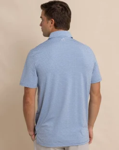 Southern Tide Brrr°-Eeze Beattie Stripe Performance Polo Store