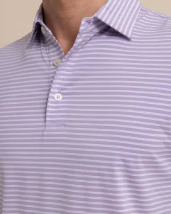 Southern Tide Brrr°-Eeze Beattie Stripe Performance Polo Store