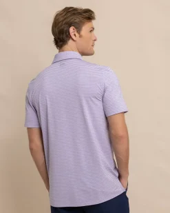 Southern Tide Brrr°-Eeze Beattie Stripe Performance Polo Store