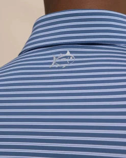 Southern Tide Brrr°-Eeze Beattie Stripe Performance Polo Store