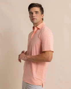 Southern Tide Brrr°-Eeze Beattie Stripe Performance Polo Store