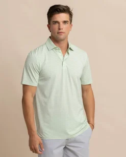 Southern Tide Brrr°-Eeze Beattie Stripe Performance Polo Store