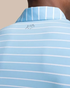 Southern Tide Brrr°®Eeze Desmond Stripe Polo Hot