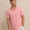 Southern Tide Brrr°®-Eeze Heather Performance Polo Shirt Fashion