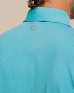 Southern Tide Brrr°®-Eeze Heather Performance Polo Shirt Fashion