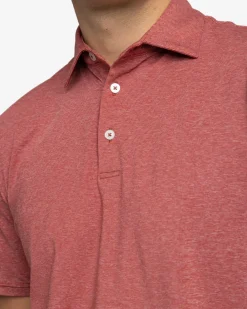 Southern Tide Brrr°®-Eeze Heather Performance Polo Shirt Fashion