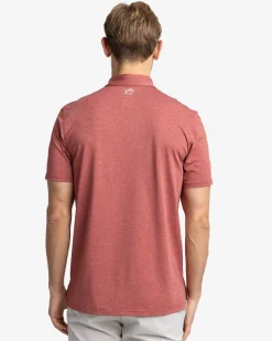Southern Tide Brrr°®-Eeze Heather Performance Polo Shirt Fashion