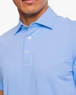 Southern Tide Brrr°®-Eeze Heather Performance Polo Shirt Fashion