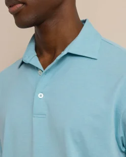Southern Tide Brrr°®-Eeze Heather Performance Polo Shirt Fashion