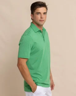 Southern Tide Brrr°®-Eeze Heather Performance Polo Shirt Fashion