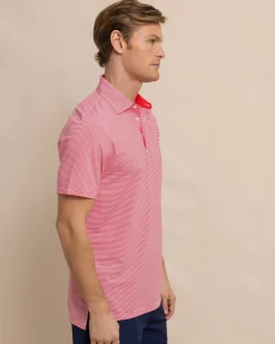 Southern Tide Brrr°-Eeze Meadowbrook Stripe Polo Fashion
