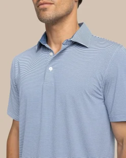 Southern Tide Brrr°-Eeze Meadowbrook Stripe Polo Fashion
