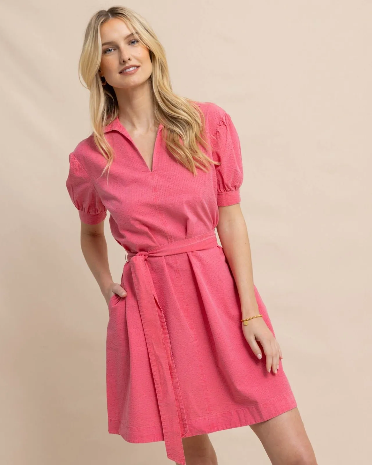 Southern Tide Calan Washed Seersucker Dress Best