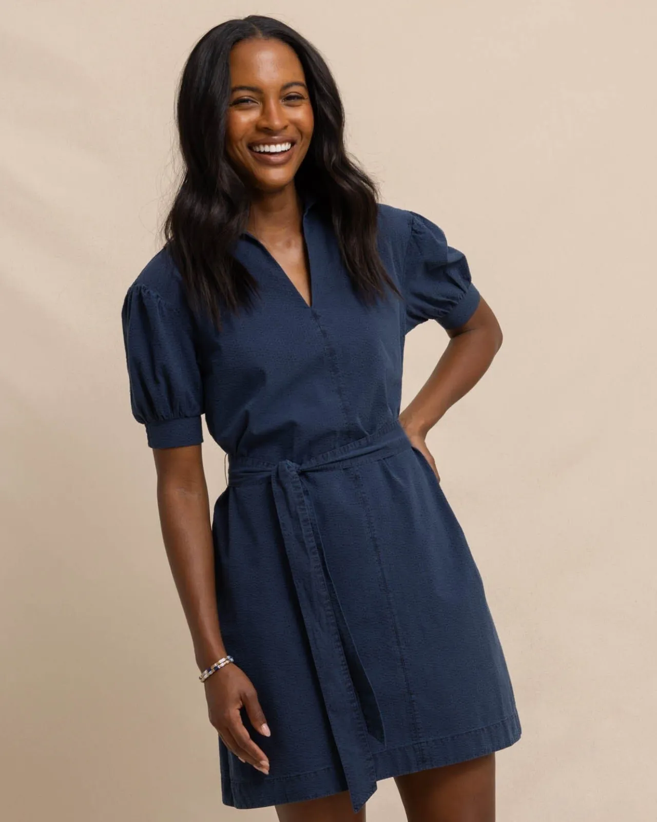 Southern Tide Calan Washed Seersucker Dress Best