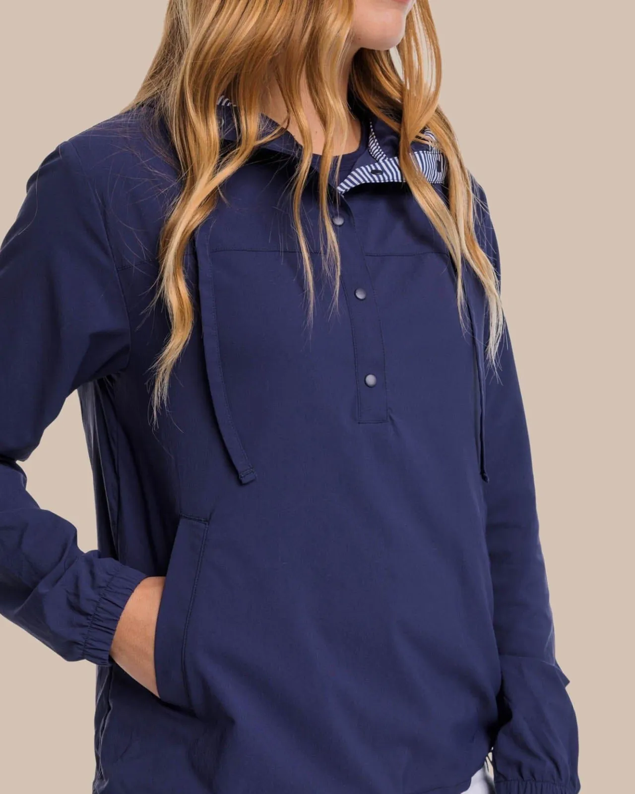 Southern Tide Calie Pop Placket Popover Discount