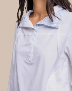 Southern Tide Calie Pop Placket Popover Sale