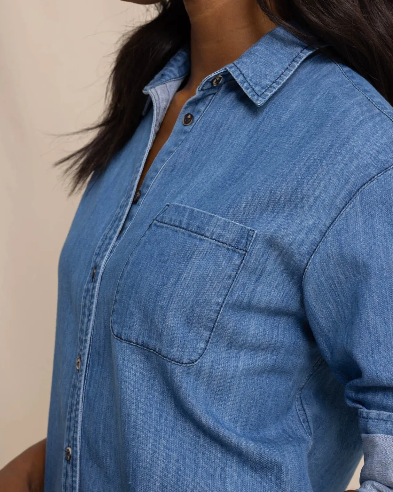 Southern Tide Cam Denim Dress Medium Wash Indigo Sale