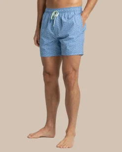 Southern Tide Casual Water Swim Trunk Coronet Blue Clearance