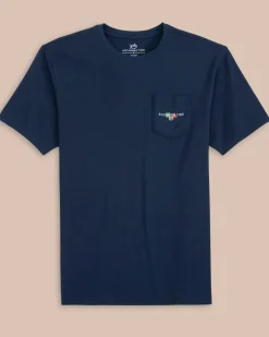 Southern Tide Channel Marker Buoy Short Sleeve T-Shirt Navy Shop