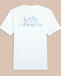 Southern Tide Channel Marker Short Sleeve T-Shirt Classic White Online