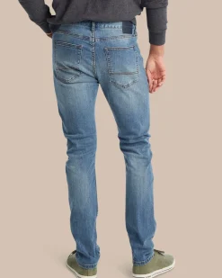 Southern Tide Charleston Denim Jeans Medium Wash Fashion