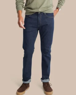 Southern Tide Charleston Denim Jeans Rinse Cheap